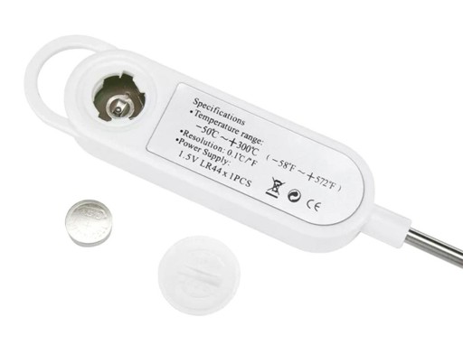 KUCHYNSKÝ TEPLOMER DIGITÁLNY KOLÍK LCD ELEKTRONICKÁ SONDA NA MÄSO