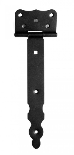 ZBR 250c Ozdobný záves brány 250x40x85mm čierny