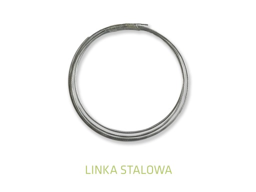 OCEĽOVÉ LANO PRE PLACHTY potiahnuté PVC