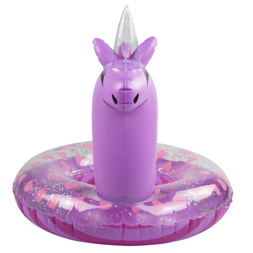 NAFUKOVACIE KOLESO NA PLÁVANIE PONY RUŽOVÝ Prsteň