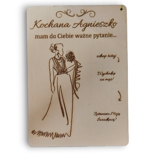 Otázka Budeš mojou družičkou GRAVED Scratch Card