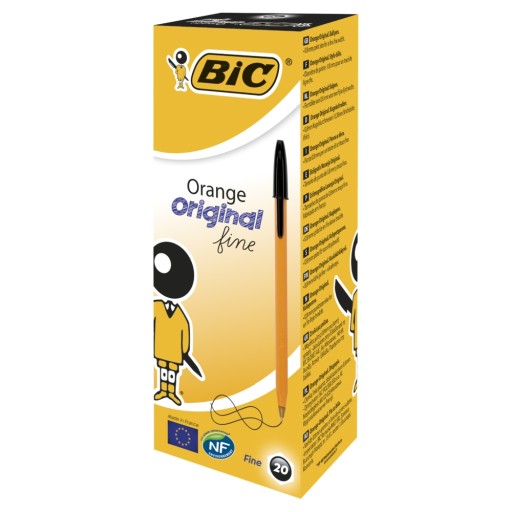 Bic Orange čierne pero