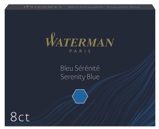 Štandardné náplne Waterman Long Blue