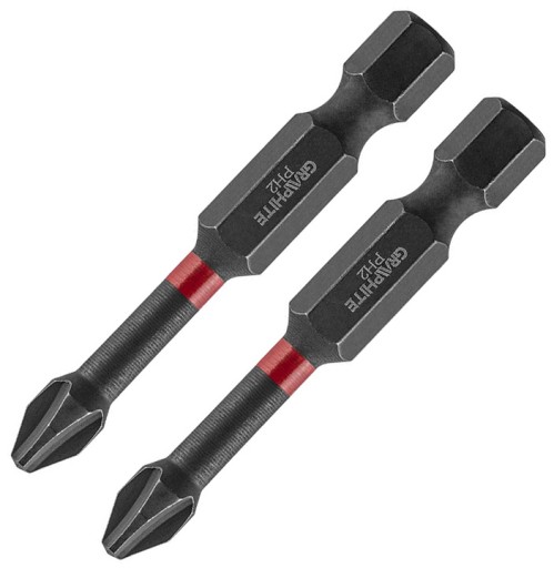 NÁRAZOVÉ HROTY PH2 X 50 MM 2 KUSY 56H519 GRAFIT