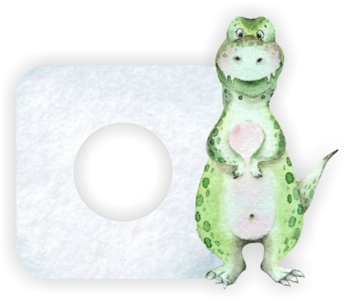 NÁLEPKA na vypínač DINOSAUR do detskej izby