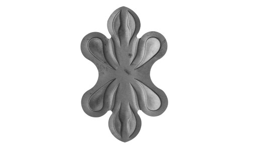 krycí rozeta maskovací znak 160x102x3 44.206