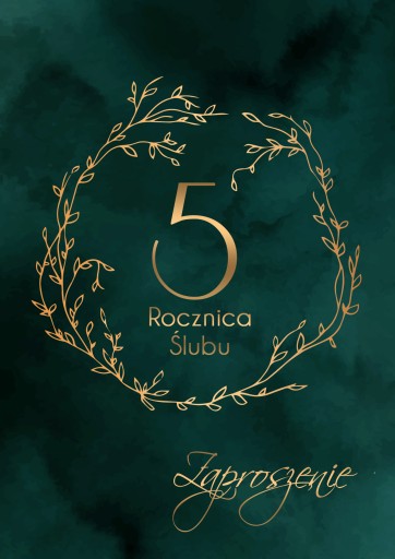 POZVÁNKA NA SVADOBNÉ VÝROČIE - Royal Gold