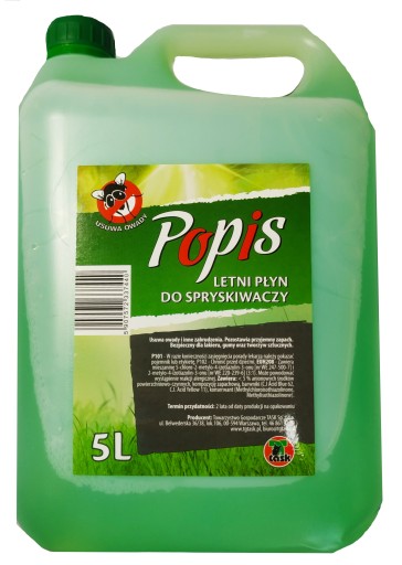 Kvapalina do ostrekovačov Letný podpis 5 litrov