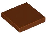 LEGO TILE 3068b TILE 2x2 hnedá NOVINKA (1g)