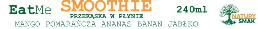 EatMe Smoothie 240 ml mango banán pomaranč