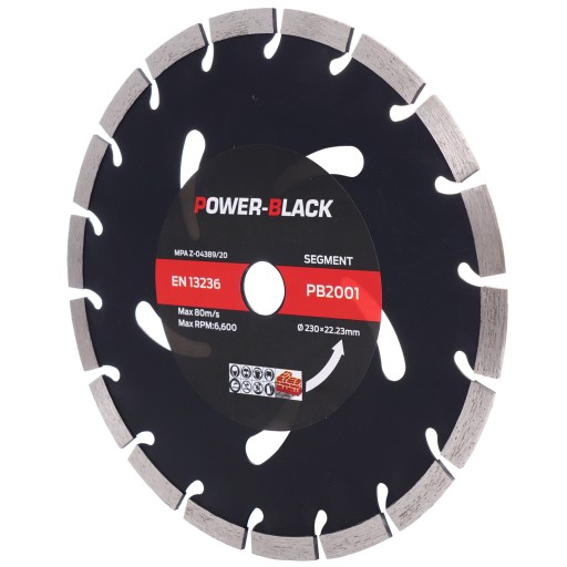 DIAMANTOVÝ DISK BETÓNOVÝ SEGMENT KOCKA 230 10 MM