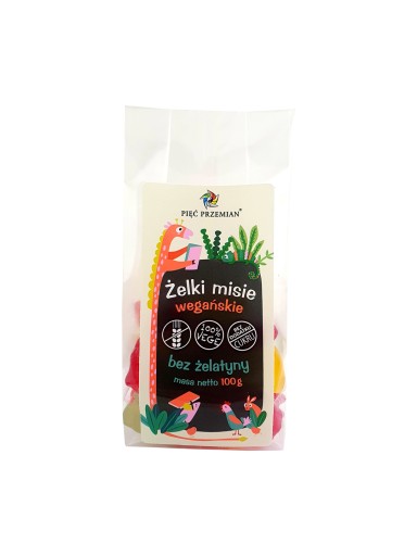 Vegánske želé MEDVÍDKY Bez pridaného cukru VEGE