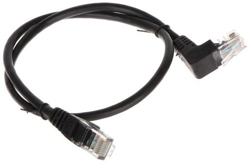 Patchcord RJ45 UTP Lan kábel 0,5m Uhlový