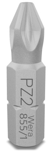 Super tvrdý hrot bitu Pozidriv PZ 2 Wera 072082
