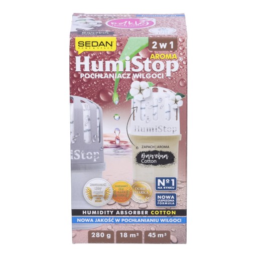 Pohlcovač vlhkosti odvlhčovača HUMISTOP s vložkou Cotton Fragrance
