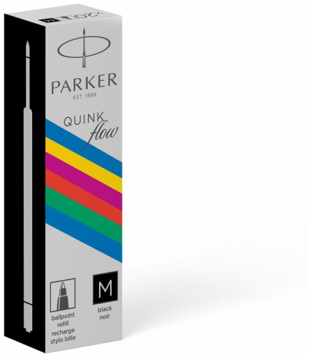 Náplň do pera Parker čierna M