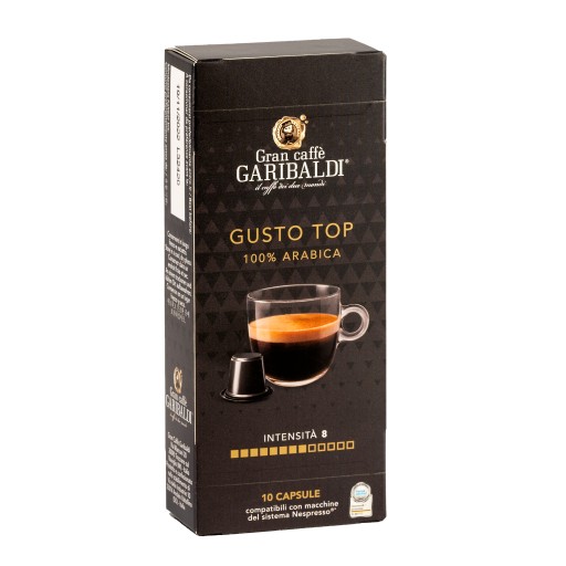 Kapsule pre Nespresso Garibaldi Gusto Top 10 ks.