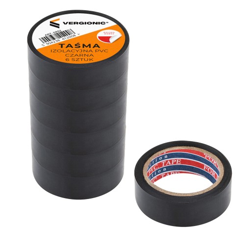 ČIERNA IZOLÁCIA 6 KS 17MM x 2,5M