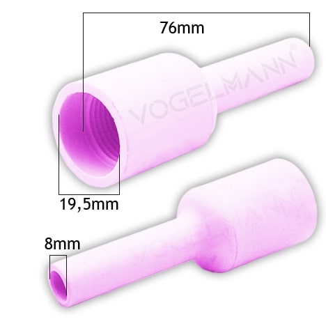 5x TIG keramická tryska #5L 54n17L SR17 SR18 SR26