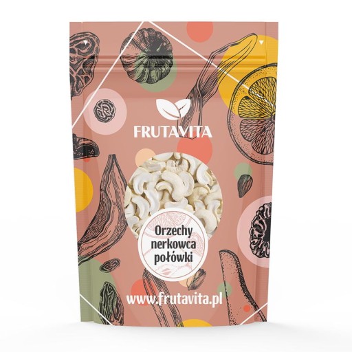 Kešu orechy, polovice 025kg, lúpané kešu oriešky