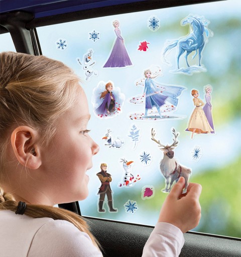 Polepy okien Totum, opakovane použiteľné autosklá, Frozen Disn