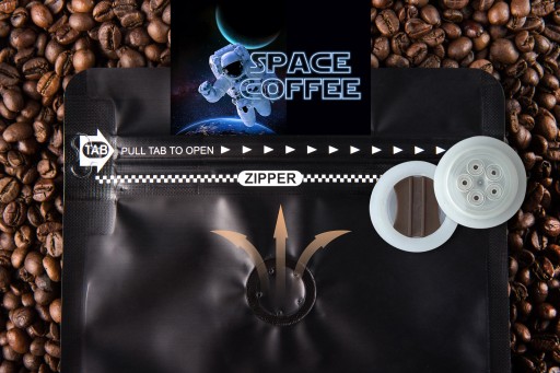 Zmes čerstvo pražených kávových zŕn Space Coffee 50G pre kávovar na espresso
