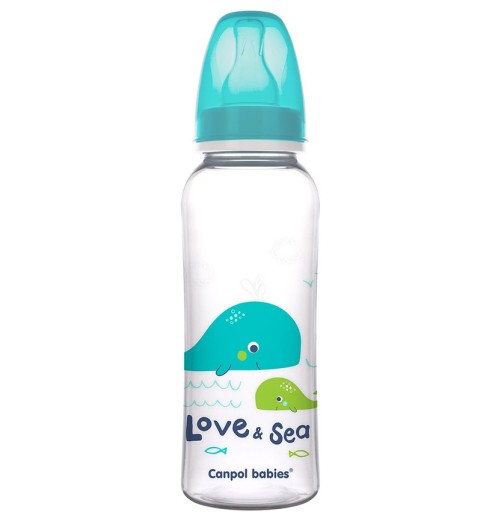 CANPOL ZÁKLADNÁ FĽAŠA NARROW 250 ML cumlík 12m+