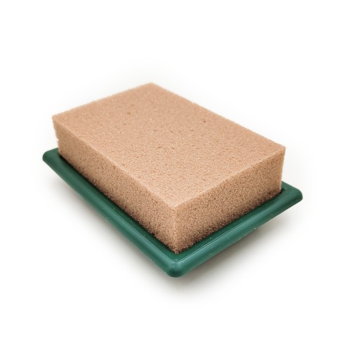 Stolička Deco MINI - zelená - kvetinová hubka so stojanom - suchá
