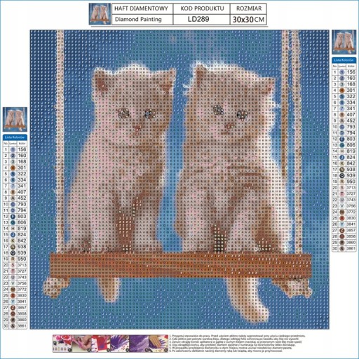 Diamantové maľovanie SET Diamantové vyšívanie CAT Vlepovanie obrázkov s diamantmi