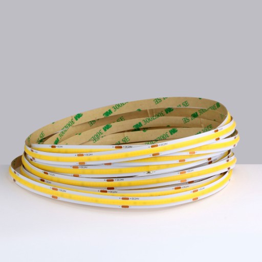 COB LED PÁS 480LED/m 15W/m 6000K STUDENÝ 24V/DC 1560lm/M NEPRETRVITÉ SV.