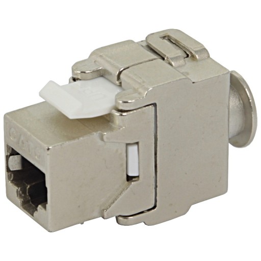 Zásuvka Keystone RJ45 STP cat.6, bez náradia
