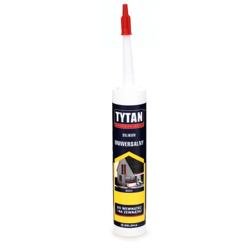 Univerzálny biely silikón TYTAN 280 ml