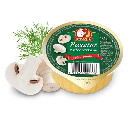 Profi veľkopolská paštéta s hydinou a paradajkami 250 g
