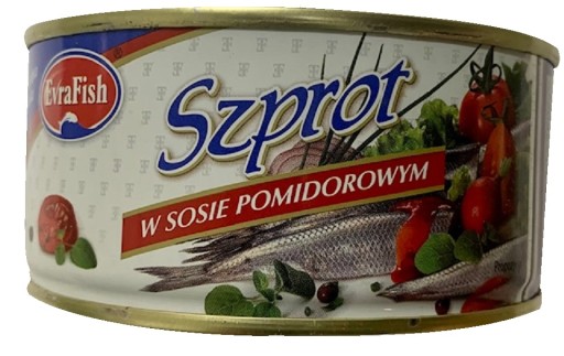 EVRAFISH ŠPROTY V RAJKOVEJ Omáčke 330G