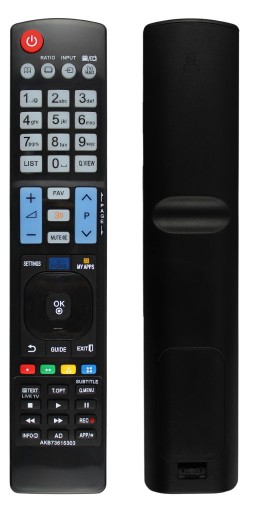 Diaľkové ovládanie pre LCD/LED TV LG AKB73615303 SMART 3D BLACK
