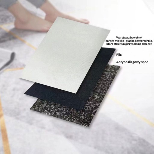PROTIŠMYKOVÉ KOBERCE 3D VZOR HUDOBNÝ TÉMA 40x60