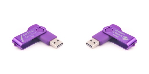 USB 2.0 kľúč Twister 16 GB s gravírovaním konca roka Pre ABSOLVENTOV