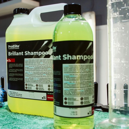ProElite Brilliant Shampoo Účinný tekutý šampón s voskom do auta 1L