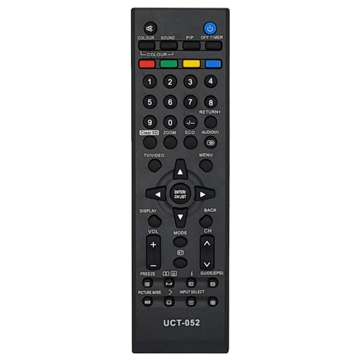 Univerzálny diaľkový ovládač pre NOVÉ MODELY JVC