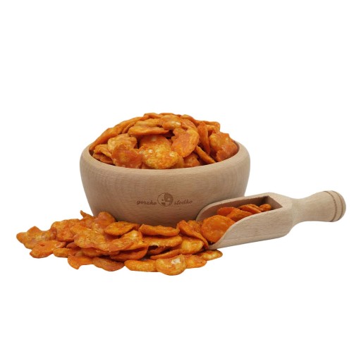 Pečená fazuľa s čili, chrumkavý snack, 500g