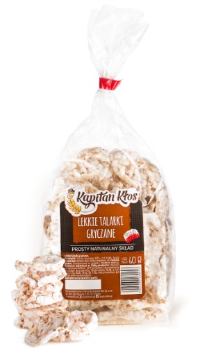 Kapitan Kłos Svetlé pohánkové plátky 60 g