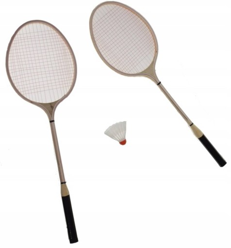 Bedmintonová drevená raketoplánová raketa 1b