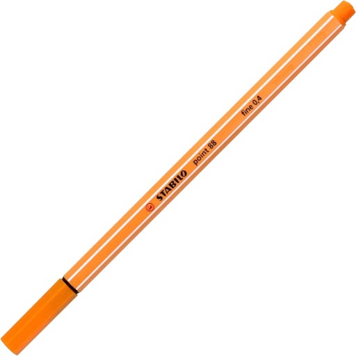 Stabilo point oranžová jemná linka 88