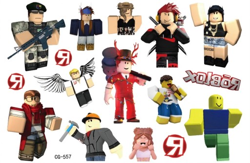 Umývateľné tetovanie pre deti ROBLOX CG557