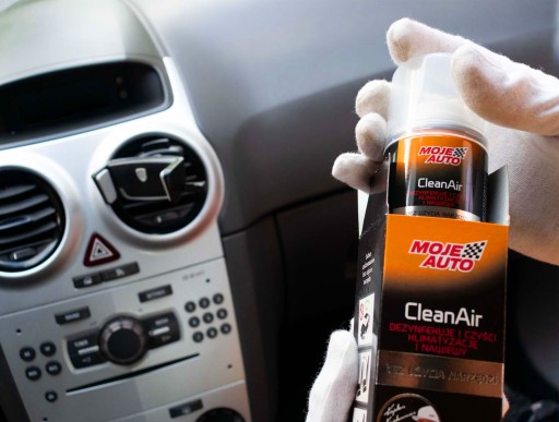 CleanAir ODSTRAŇOVAČ KLIMATIZÁCIE ČIERNA - 150ml
