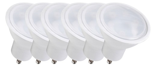 GU10 3W LED žiarovka (Sada 6 ks) Prémiovo EFFICIENT