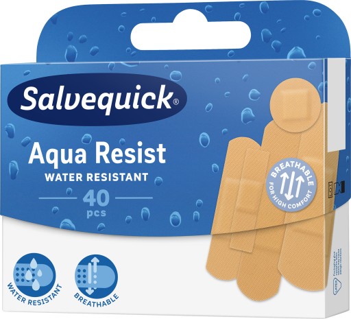 SALVEQUICK Aqua Resist Vodotesné omietky 40 ks