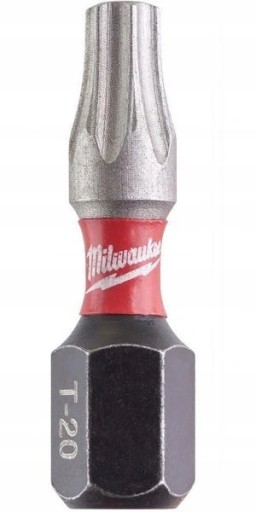 MILWAUKEE SHOCKWAVE BIT TX20 25mm 2ks.