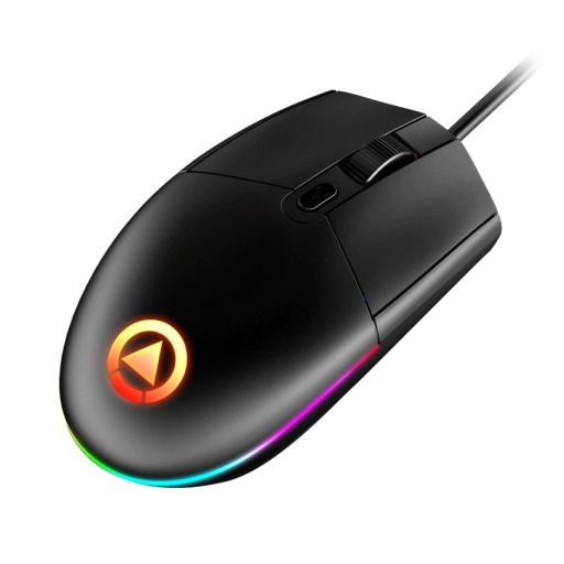 KÁBOVÁ HERNÁ MYŠ S RGB SVETLOM PRE PRENOSNÝ HERNÝ POČÍTAČ