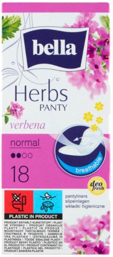 BELLA PANTY HERBS VERBENA hygienické vložky x18